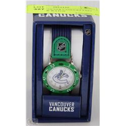 NHL VANCOUVER CANUCKS FAST STRAP NEW WATCH
