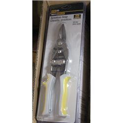 CASE OF FOUR 1PC  10" AVIATION SNIPS