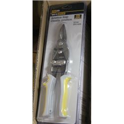 CASE OF FOUR 1PC  10" AVIATION SNIPS