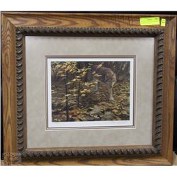 EVENING FALL RED WOLF BY JOHN SEERY-LESTER (1996)