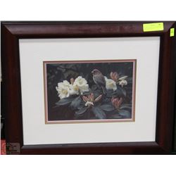 "GARDEN HOME" BY TERRY ISAAC (2002) SIGNED PRINT