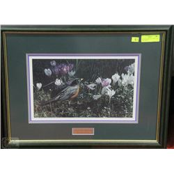 "SIGNS OF SPRING" BY TERRY ISAAC (1999) SIGNED