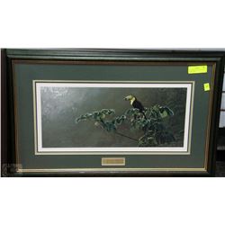 "MYAN MIST" TERRY ISAAC (1994) SIGNED PRINT