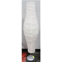 54" WHITE FLOOR  LAMP