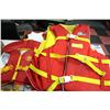 Image 1 : 3 ADULT AND 1 CHILDS LIFE JACKET