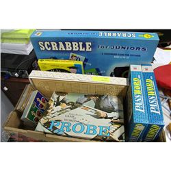 BOX OF VINTAGE GAMES