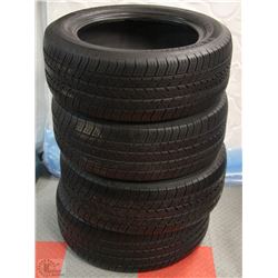 SET OF 4 MICHELIN 225-55-R17 TIRES
