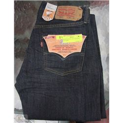 MENS LEVIS 501 29X32 STRAIGHT LEG DARK