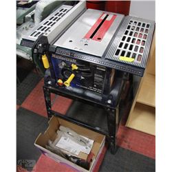 MASTERCRAFT 10" TABLE SAW WITH STAND