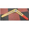 Image 1 : LARGE FOSTERS LAGER BEER BOOMERANG WOODEN