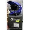Image 1 : RJAYS MOTORCYCLE HELMET YOUTH - SML IN BLUE