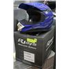 Image 1 : RJAYS MOTORCYCLE HELMET YOUTH- LARGE (BLUE)