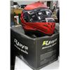 Image 1 : RJAYS MOTORCYCLE HELMET YOUTH - SMALL RED/BLK