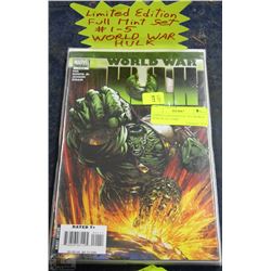 LIMITED EDITION FULL SET WORLD WAR HULK COMIC
