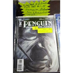 LIMITED EDITION FULL SET PENGUIN/BATMAN PAIN &