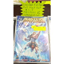 LIMITED EDITION FULL SET MASTERS OF THE UNIVERSE