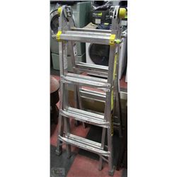 STANLEY 12' FOLDING MULTIPLE POSITION LADDER