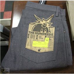 MENS THE 100'S GREY JEANS 30X34 SLIM FIT