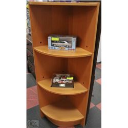 MODERN CORNER UNIT 55"TALL X16.5" WIDE