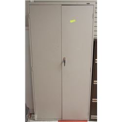 6FT METAL TWO DOOR CABINET