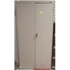 Image 1 : 6FT METAL TWO DOOR CABINET