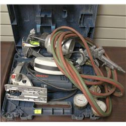 BOSCH JIGSAW SOLD W/ PAINT GUN, RETRACTABLE CORD
