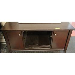 WOOD TV STAND NEEDS TLC