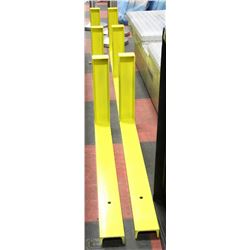 SET OF LADDER RACKS