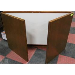 BOARDROOM WOODEN CABINET WITH WHITEBOARD