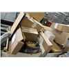 Image 1 : PALLETIZED BINS OF GARAGE DOOR ACCESSORIES