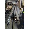 Image 1 : LARGE STACK OF GARAGE DOOR TRIM & METAL SUPPORTS