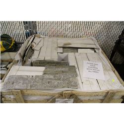 PALLET W/ 205 SQ FT NATURAL WALL CLADING ON CHOICE