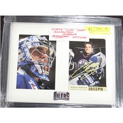 GUARANTEED AUTHENTIC CURTIS JOSEPH