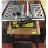 Image 1 : 10" TABLE SAW ON BENCH TABLE