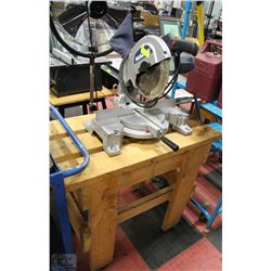 MASTERCRAFT 10" DELUXE COMPOUND MITRE SAW ON