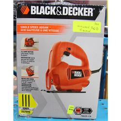 BLACK AND DECKER JIGSAW UNUSED