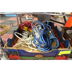 FLAT OF ASSORTED EXTENSION CORDS