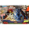 Image 1 : FLAT OF ASSORTED EXTENSION CORDS