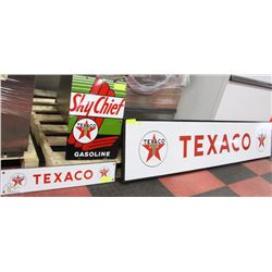3 OLD METAL TEXACO SIGNS