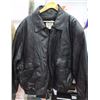 Image 1 : BLACK R&R LEATHER JACKET W/REMOVEABLE