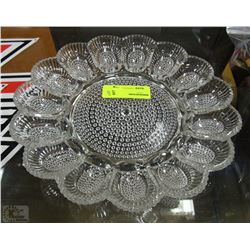 ESTATE DEVILLED EGG SERVING DISH