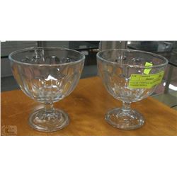 LOT OF 2 VINTAGE KIG INDONESIA DESSERT BOWLS