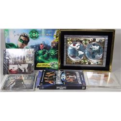 FLAT WITH WRESTLEMANIA DVD SET,GREEN LANTERN DVD