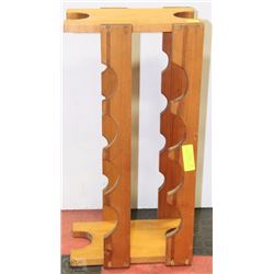 CEDAR WINE RACK 9"X24"