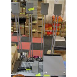 SONY SURROUND SOUND SYSTEM WITH 5 SPEAKERS,1 SUB