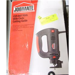 JOBMATE CUT OUT TOOL WITH CIRCLE CUTTING GUIDE