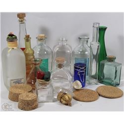 LOT OF COLLECTOR BOTTLES