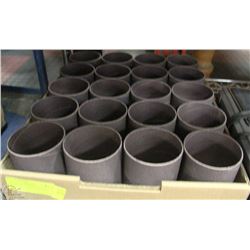 FLAT WITH 20 SPINDLE SANDING CUPS 36GRIT