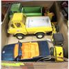 Image 1 : FLAT OF VINTAGE TONKA  & MISC TOYS