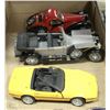 Image 1 : FLAT OF 3 COLLECTIBLE FRANKLIN MINT DIE CAST CARS